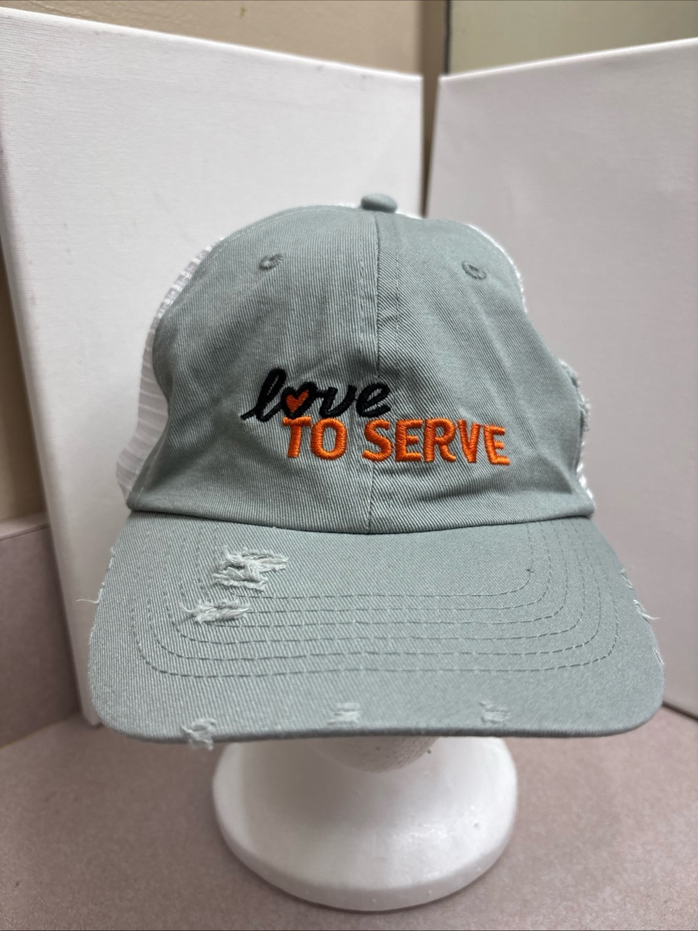 Little Ceasars Pizza Love Kitchen Employee SnapBack Trucker Hat Cap Adjustable